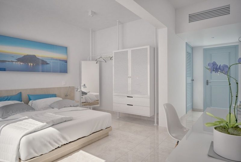 Zephyros Hotel Myrties Eksteriør billede